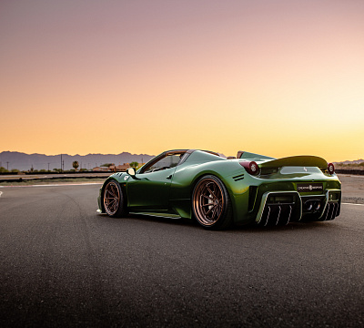 Фото дисков Brixton Forged R11-RS на Ferrari 458