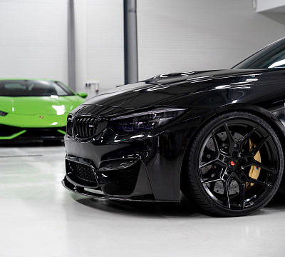 Фото дисков Vossen EVO-4 на BMW 4/M4 (F32/F82)