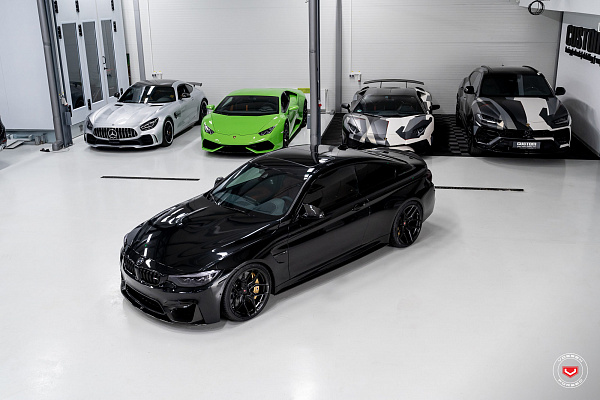Фото дисков Vossen EVO-4 Черный глянец на BMW 4/M4 (F32/F82)