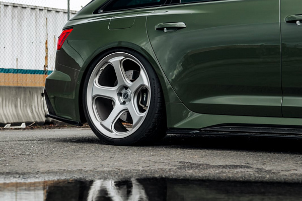 Фото дисков Brixton Forged TR06 Серебро на Audi A/RS 6 (C8)