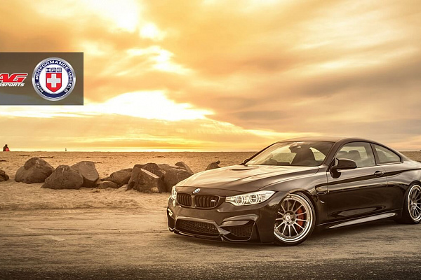 Фото дисков HRE 303 Глянцевый тонированный лак на BMW 4/M4 (F32/F82)