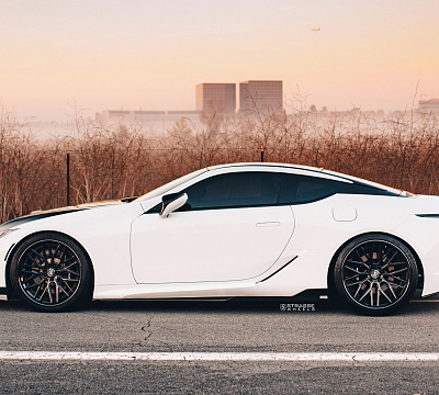 Фото дисков Strasse Wheels SV10M Deep Concave FS на Lexus LC 500