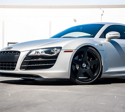 Фото дисков HRE 305M на Audi R8 (Typ 42)