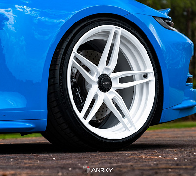 Фото дисков Anrky AN27 на Porsche 911 VIII