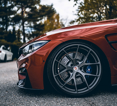 Фото дисков HRE P101 на BMW 3/M3 (F3x/F80)