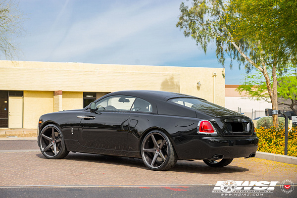 Фото дисков Vossen CG-201 Глянцевый темный лак на Rolls-Royce Wraith