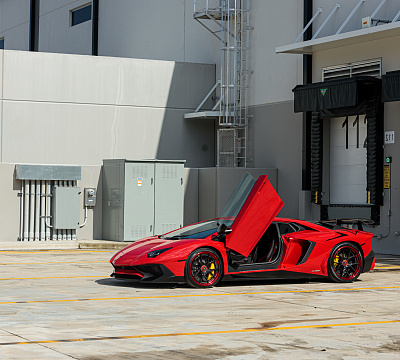 Фото дисков Strasse Wheels SM5R Deep Concave FS на Lamborghini Aventador