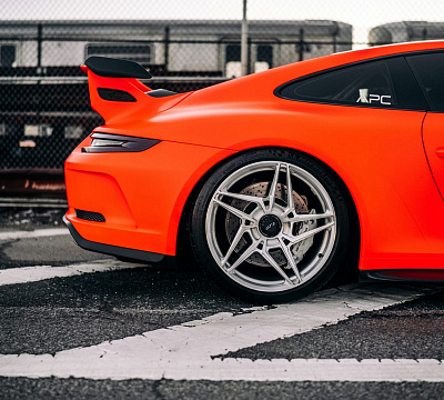 Фото дисков Anrky S1-X3 на Porsche 911 VII