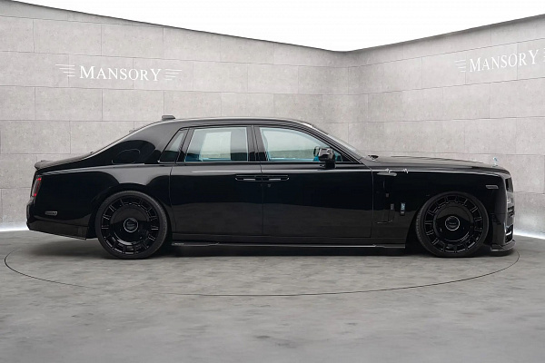 Фото дисков Mansory FD.15 Черный глянец на Rolls-Royce Phantom