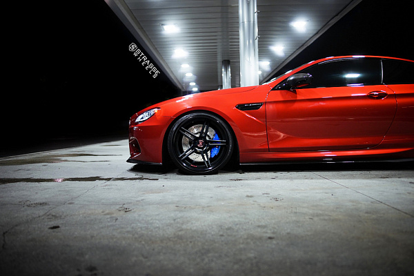 Фото дисков Strasse Wheels SP5R Deep Concave Черный сатин на BMW 6/M6 (F06/F13/F12)