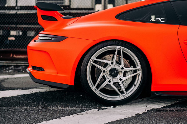 Фото дисков Anrky S1-X3 Сатиновый лак на Porsche 911 VII