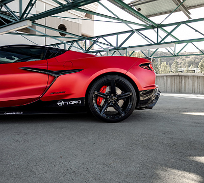 Фото дисков MRR F23 на Chevrolet Corvette C8
