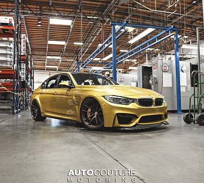 Фото дисков HRE P104 на BMW 3/M3 (F3x/F80)