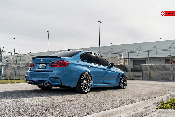 Фото дисков Anrky AN10 Алмазная проточка на BMW 3/M3 (F3x/F80)