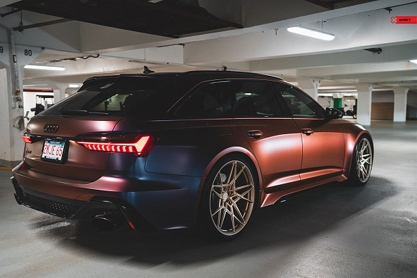 Фото дисков Anrky S1-X2 Сатиновая шампань на Audi A/RS 6 (C8)