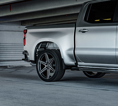 Фото дисков Vossen HF6-2 на Chevrolet Silverado IV