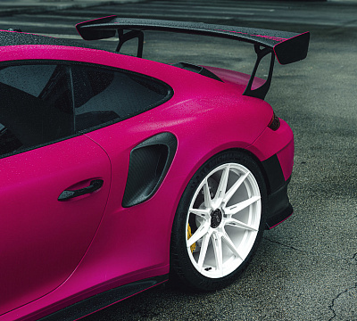 Фото дисков Vossen EVO-2R на Porsche 911 VII