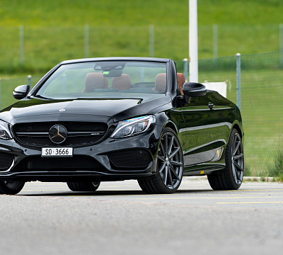 Фото дисков Vossen VFS-10 на Mercedes-Benz C-Class (W205)