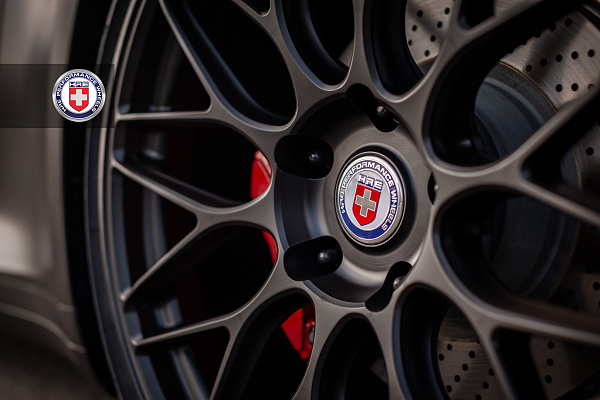 Фото дисков HRE RC100 Черный сатин на Porsche 911 VIII