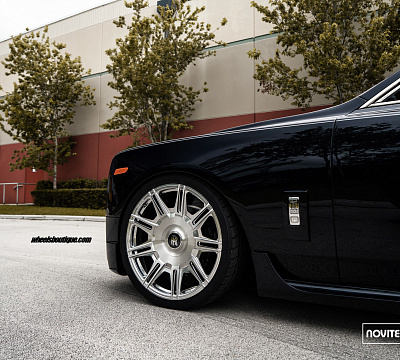 Фото дисков NOVITEC SP2 на Rolls-Royce Phantom