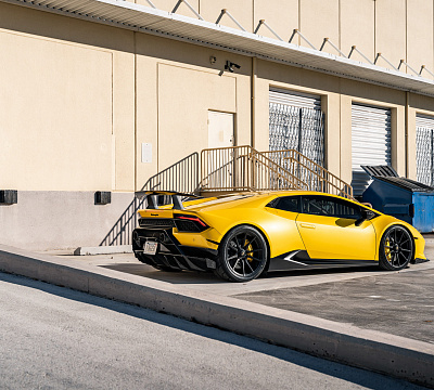 Фото дисков Vossen M-X2 на Lamborghini Huracan