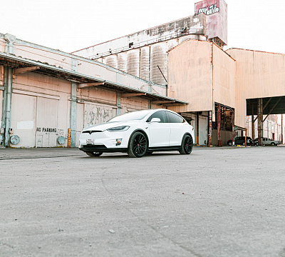 Фото дисков Vossen HF-4T на Tesla Model X