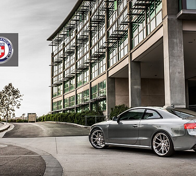 Фото дисков HRE P101 на Audi A/S/RS 5 (8T)