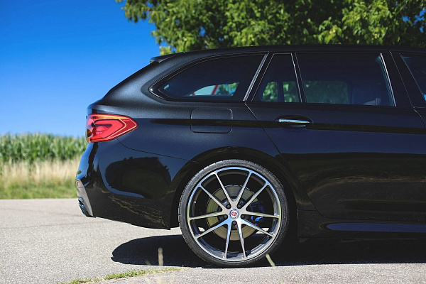 Фото дисков HRE P104 Алмазная проточка на BMW 5/M5 (G30/F90)