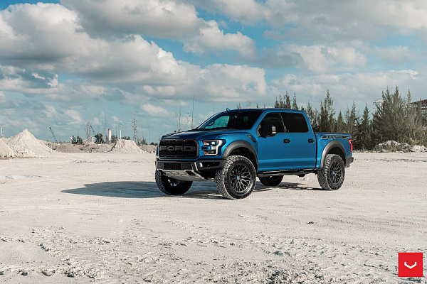Фото дисков Vossen HF6-3 Черный сатин на Ford F-150 XIII