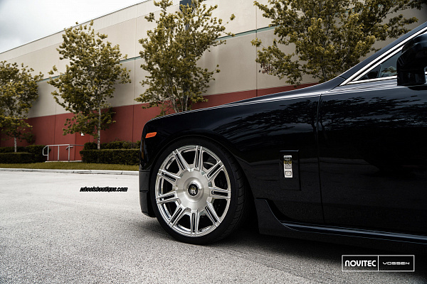 Фото дисков NOVITEC SP2 Глянцевый тонированный лак на Rolls-Royce Phantom