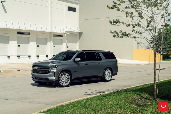 Фото дисков Vossen HF6-5 Серебро на Chevrolet Suburban XII
