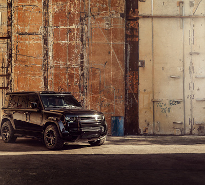 Фото дисков Vossen UV-X на Land Rover Defender II