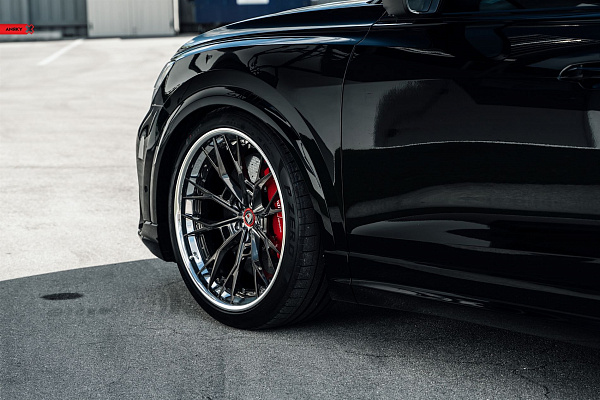 Фото дисков Anrky S3-X5 Глянцевый темный лак на Audi Q8