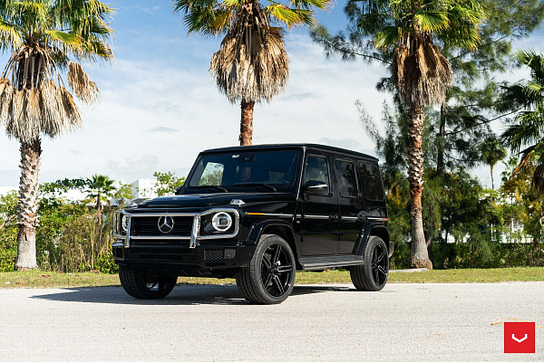 Фото дисков Vossen HF-1 Алмазная проточка на Mercedes-Benz G-Class II