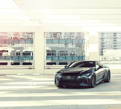 Фото дисков Vossen HF-4T на Lexus LC 500