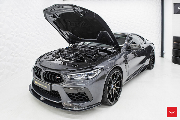 Фото дисков Vossen HF-3 Глянцевый темный лак на BMW 8/M8