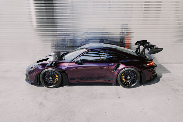 Фото дисков Brixton Forged TR20 Черный сатин на Porsche 911 VIII