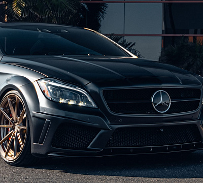 Фото дисков Anrky AN28 на Mercedes-Benz CLS (C218)