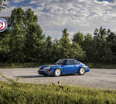 Фото дисков HRE 935 на Porsche 911 III