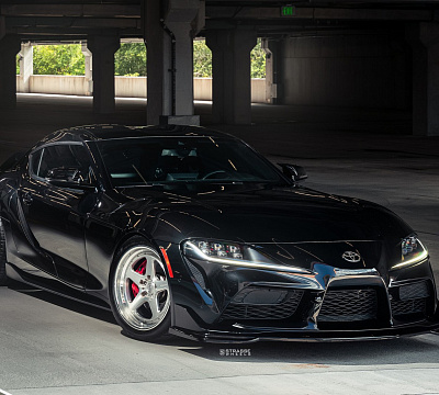 Фото дисков Strasse Wheels S5 Track на Toyota Supra A90