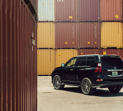 Фото дисков Vossen HF6-3 на Lexus GX II