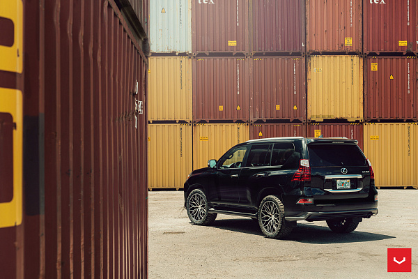 Фото дисков Vossen HF6-3 Алмазная проточка на Lexus GX II