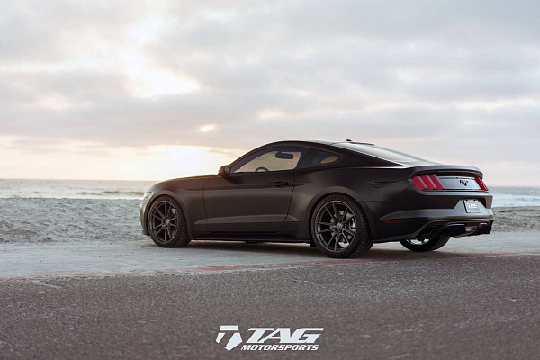 Фото дисков HRE FF04 Глянцевый графит на Ford Mustang VI