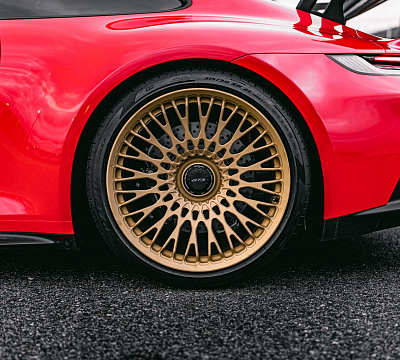 Фото дисков Brixton Forged TR20 на Porsche 911 VIII