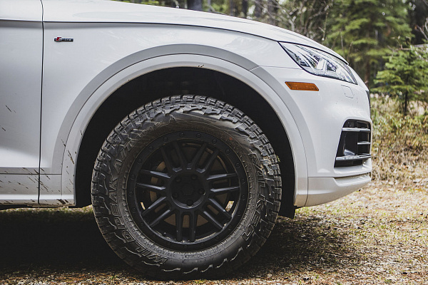 Фото дисков Black Rhino ARCHES Черный матовый на Audi Q5 (FY)