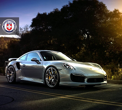 Фото дисков HRE P101 на Porsche 911 VII