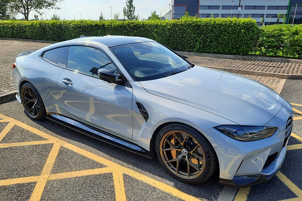 Фото дисков Bola FP2 Сатиновое золото на BMW 4/M4 (G22/G82)