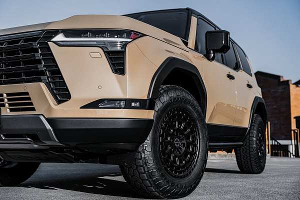 Фото дисков Brixton Forged BX05-M Черный сатин на Lexus GX III