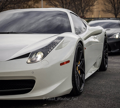 Фото дисков HRE P101 на Ferrari 458