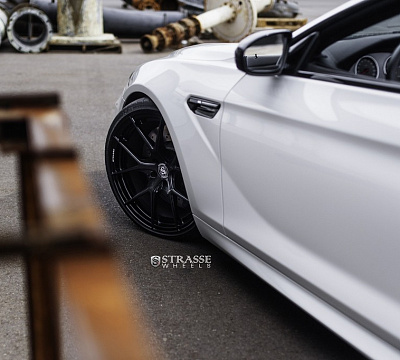 Фото дисков Strasse Wheels SM5R Deep Concave Monoblock на BMW 6/M6 (F06/F13/F12)